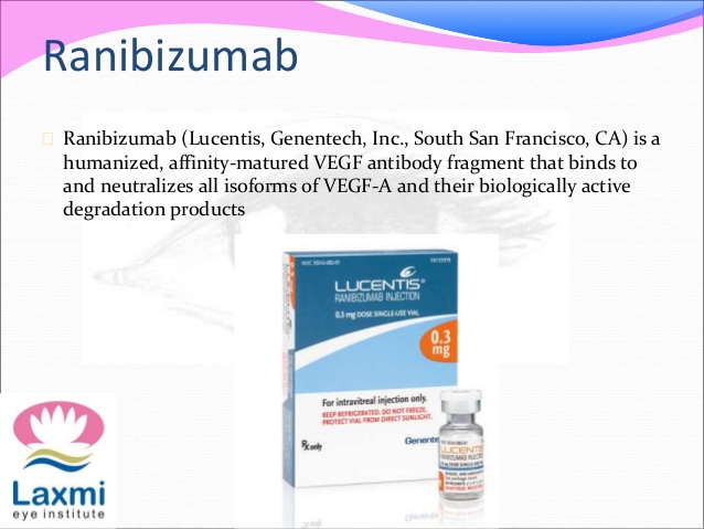 زریق داروی رانیبیزوماب ranibizumab به چشم افراد دیابتی باعث تقویت دید آنها شده و از وخامت بیشتر وضعیت بینایی این بیماران پیشگیری می کند.