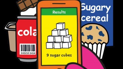 این اپلیکشین بارکد مواد خوراکی را اسکن می کند و به میزان شکر آن را بر حسب وزن و حجم، با طرح های گرافیکی ساده قابل فهم، روی صفحه تلفن به نمایش می گذارد. مصرف کنندگان می گویند، گاهی از میزان شکر و قند موجود در مواد غذایی شوکه میشوند و بهترین مثال آن را قوطی های نوشابه می دانند که به اندازه ۱۵ حبه قند کوچک یا ۹ حبه قند بزرگ، شکر خالص دارند